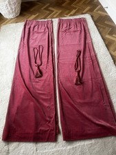 1 Pair Vintage Lined Velvet