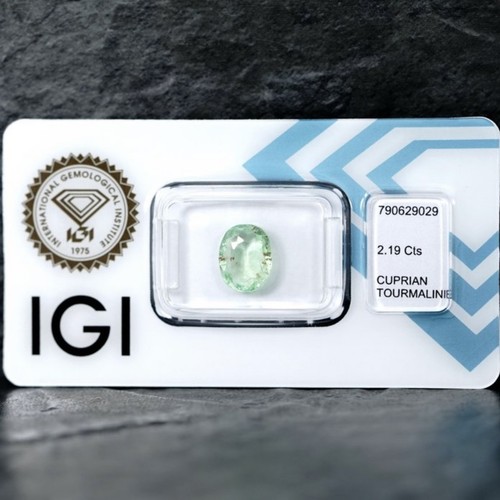 Paraiba cuprian tourmaline - tourmaline,
