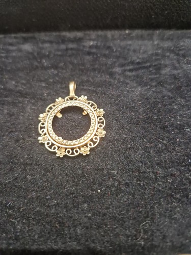9ct gold half sovereign - 9ct,