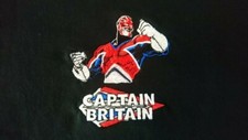 SUPERHERO CAPTAIN BRITAIN POLO