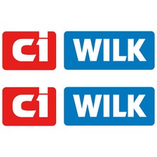 2 x ci WILK 65cm x 16,6cm