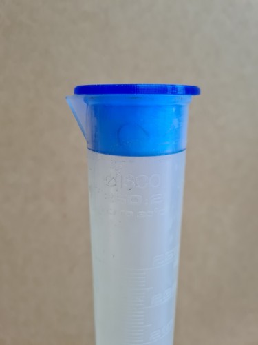 Print fuel measure tube cap - 3d,