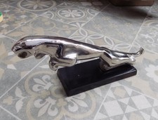 Leaping jaguar mascot - jaguar, on