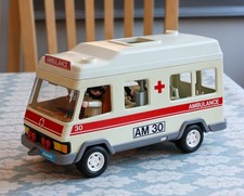 Vintage Playmobil Ambulance toy 1985