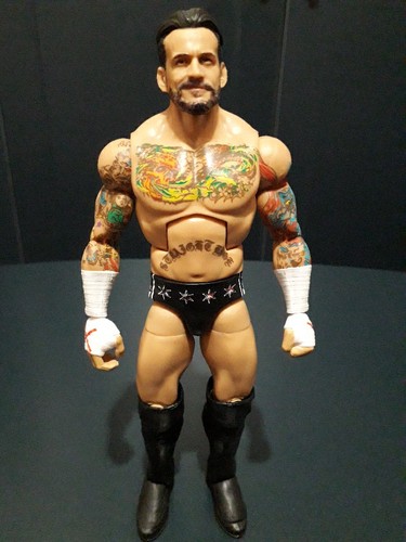 Punk wwe mattel elite top - wwe,