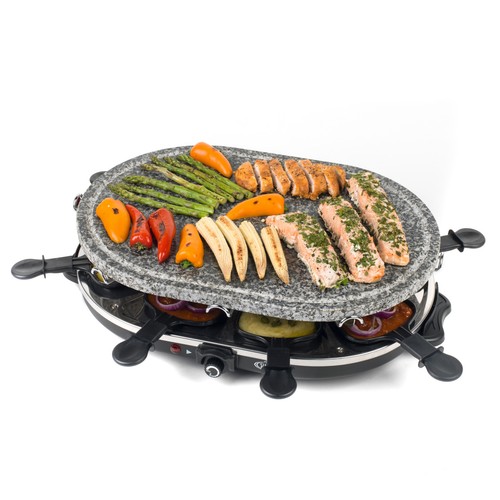 Electric stone raclette grill - electric,