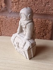 Rare vintage aquarium fish tank deep sea diver & treasure chest bubbler ornament