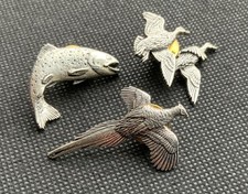 Pewter Badges - Signed A.R