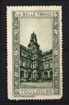 Advertising stamp toulouse - advertising,