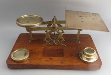 Antique Brass Large Postal