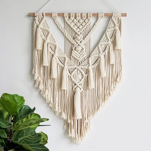 Macrame wall hanging boho - macrame,