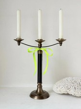Vintage three arm candelabra - three,