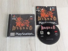 RARE Diablo (PlayStation 1, PS1) PAL Black Label Complete w/Manual