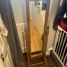 Solid pine full length - pine,