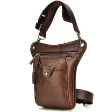 Vintage Leather Waist Pack Men