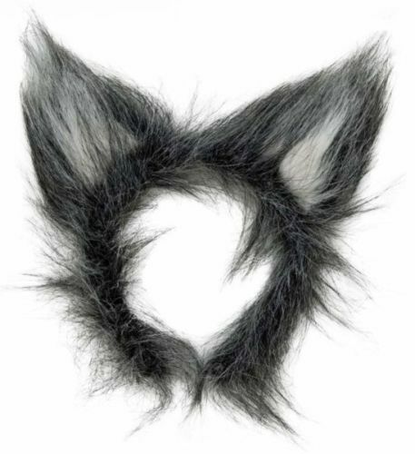 Deluxe fluffy grey wolf - fluffy,