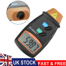 DT2234C Handheld Digital Laser Rev Counter Meter Non-contact Optical Tachometer