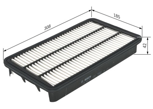 Bosch engine air filter fits - bosch,