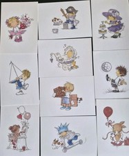 Lili of The Valley 12 x Art Images A6 Postcard  Size For Card Making ... Set 4