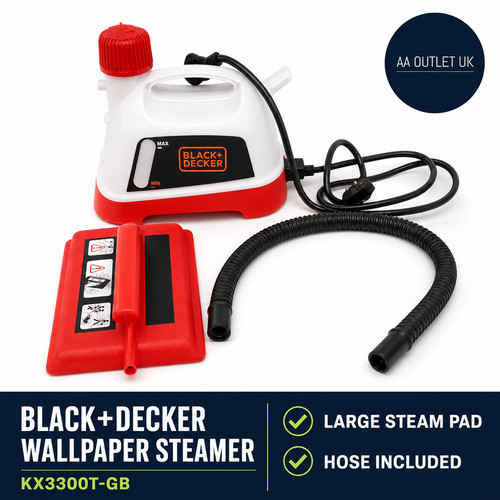 Black deker wallpaper steamer - deker,