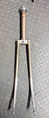 Fuji steel bicycle forks - steel,