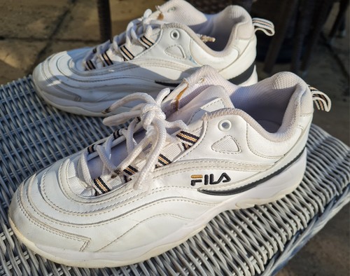Fila unisex white low top - white,