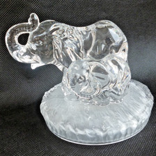 RCR Glass Crystal Elephant &