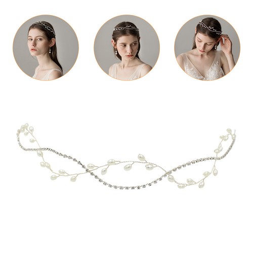 Bridal headdress bride hair - headdress,