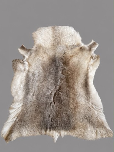 Reindeer hide pelt natural - pelt,