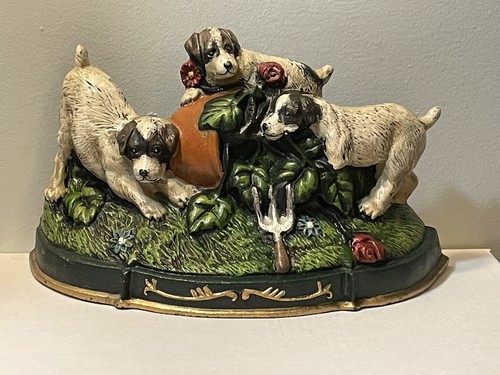 Large cast iron - large, painted