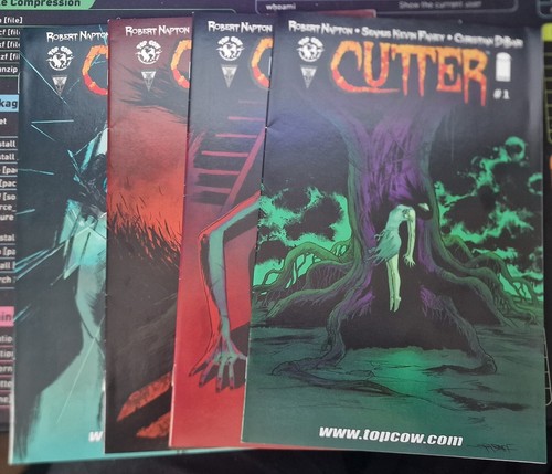 Top cow comics cutter - comics, #1-4