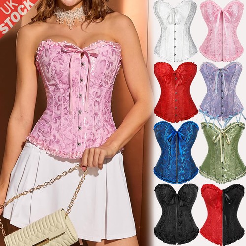Women lace corset - up, bustier