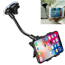 360 ° Rotatable In Car Suction Phone Holder Dashboard Windscreen Mount Universal