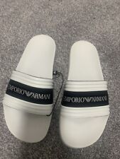 Size 5 Emporio Armani Sliders White £89 these are Emporio Armani not ea7 