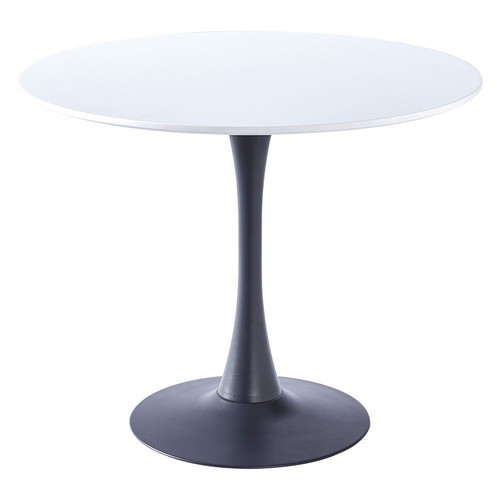 90cm round wood top dining - round,