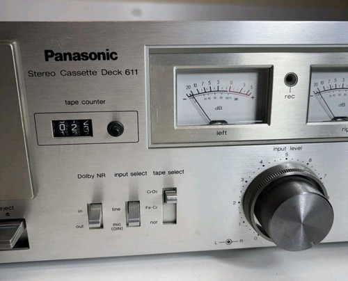 Vintage panasonic stereo - vintage,
