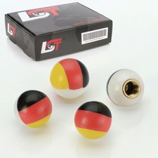 4x Valve Caps Aluminium Tyre