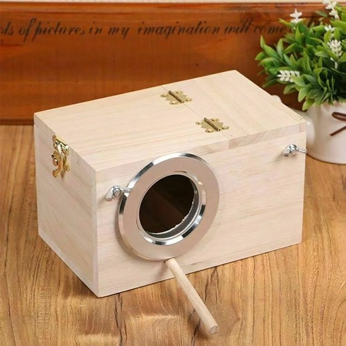 Wooden bird nest box - nest,