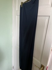 Damart Ladies Stretch Navy Trousers Size 22 With Elasticated Waistband BNWOT