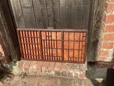 Vintage  Hamilton Two Rivers USA wooden printers tray letterpress New Departure 