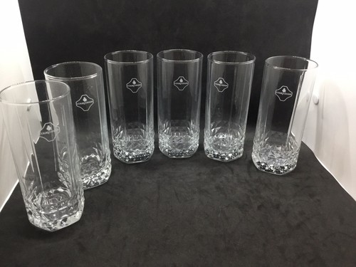 Corvoisier glass tumblers - 6,