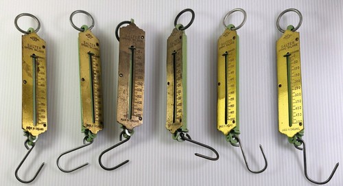 Six vintage salter - six,