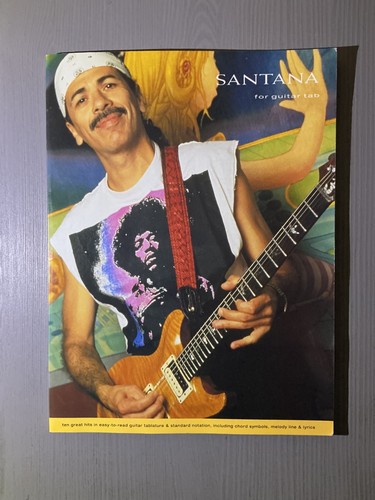Santana for guitar tab - for, music