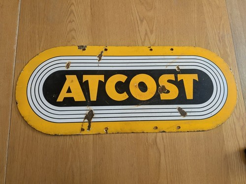 Original vintage atcost enamel - original,