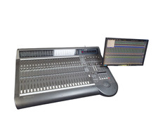  Mackie D8b 24 channel Version 3.0 O/S Digital Mixer + Power Supply & Monitor