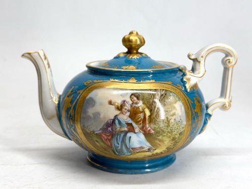 1753 antique sevres gilt - 1753,