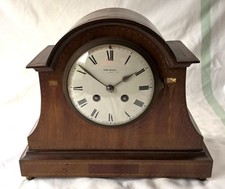 Antique French Striking Mantel Clock With Pendulum – Working Order