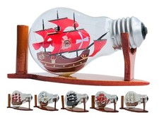 Red Santa Maria Mini Ship in