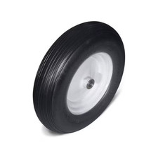 4.80 X 8 In. Flat Free Log Splitter Tires and Wheel, 1 In. Axle, 3 In. Center Hu