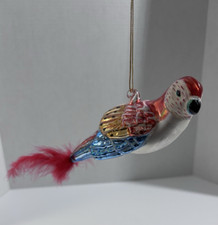 PARROT COLORFUL W/GLITTER &